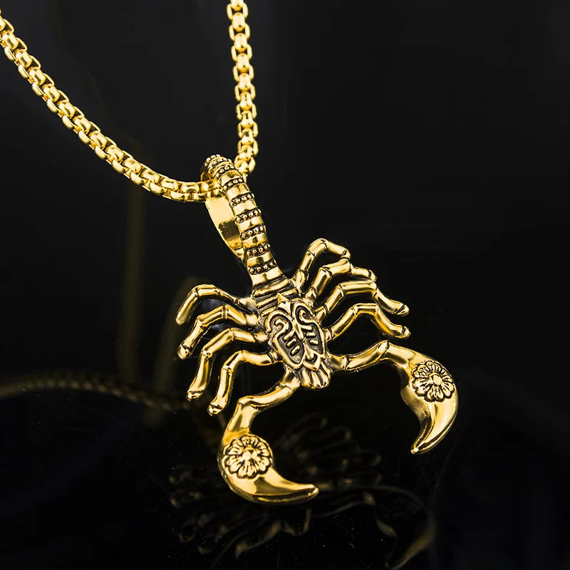 Rock Scorpion Necklace