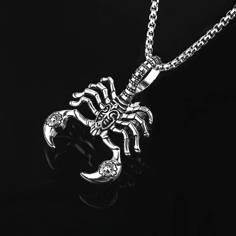 Rock Scorpion Necklace