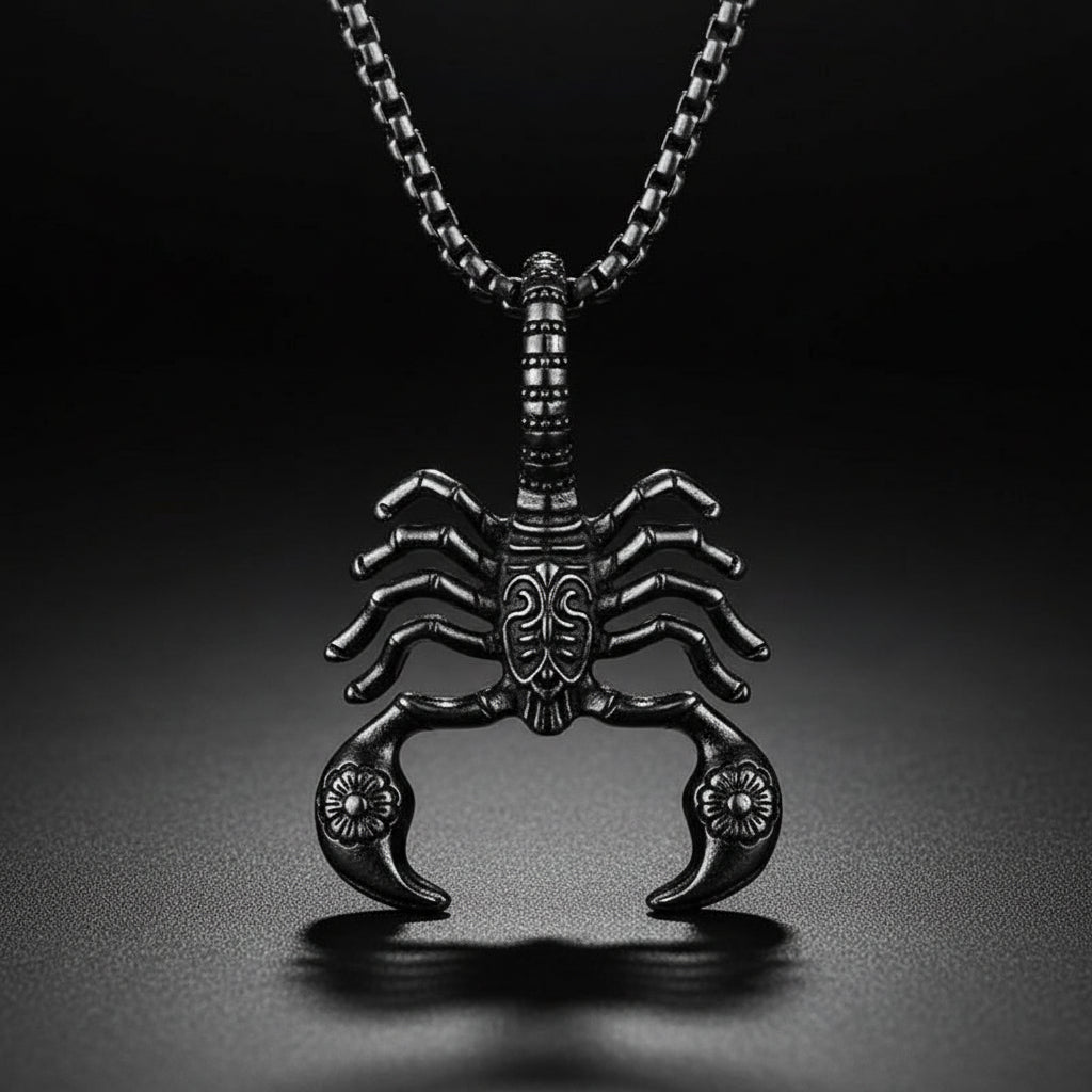 Rock Scorpion Necklace