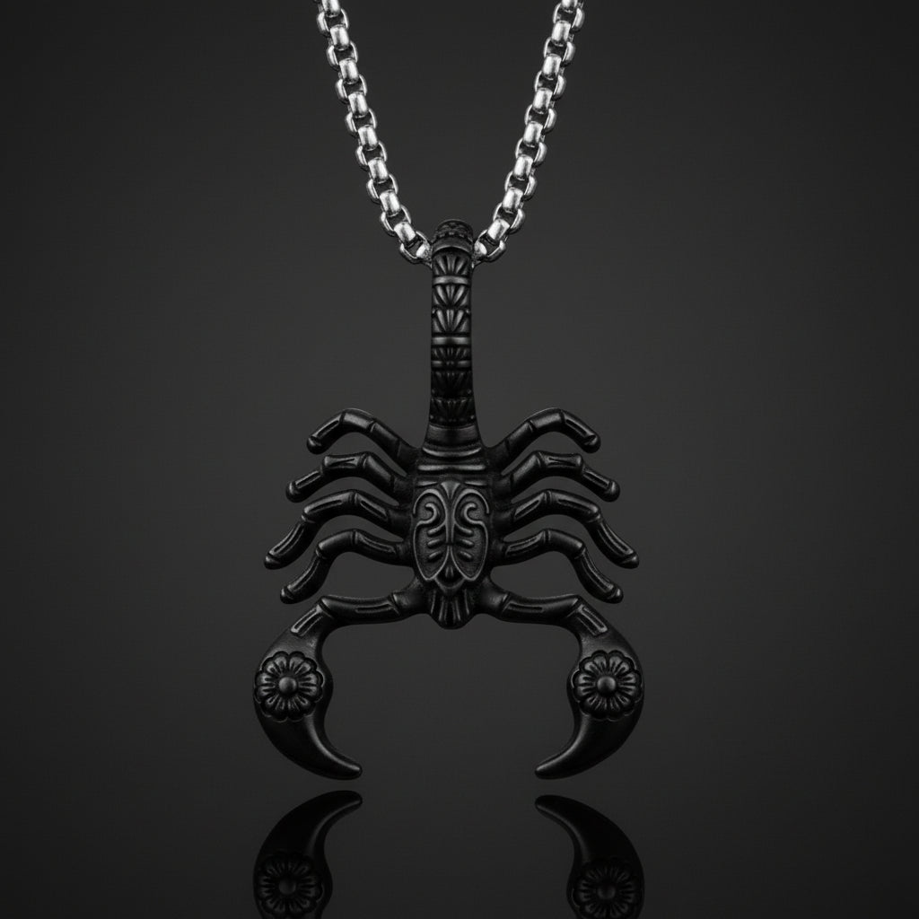 Rock Scorpion Necklace