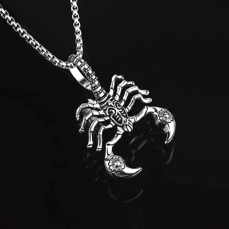 Rock Scorpion Necklace